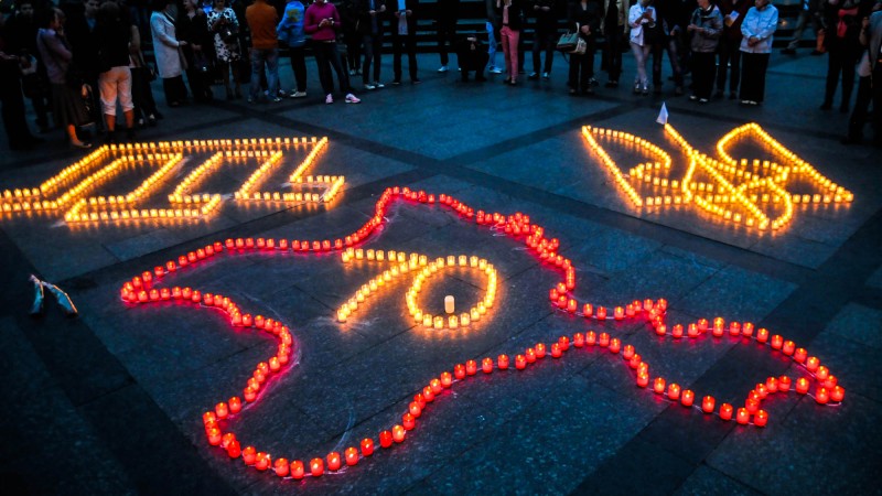 Як у Львові жалобою відзначать 72 річницю депортації кримських татар Як у Львові жалобою відзначать 72 річницю депортації кримських татар