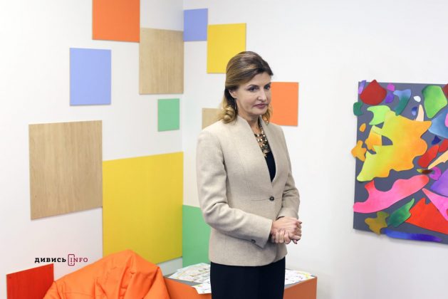 Марина Порошенко відкрила у Львові інтерактивний простір для дітей з інвалідністю (фото)
