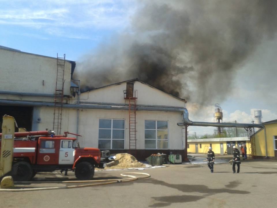 Пожежа на вагонному депо у Дрогобичі