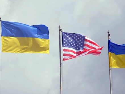 прапор США Україна