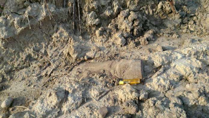Артилерійський снаряд часів ІІ Світової війни виявили у Пустомитівському районі (ФОТО) Артилерійський снаряд часів ІІ Світової війни виявили у Пустомитівському районі (ФОТО)