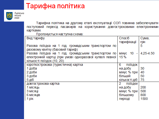 tarif