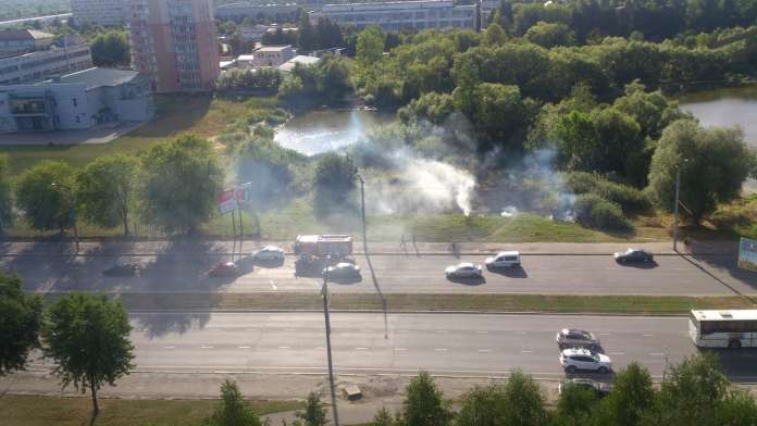 У Львові на Стрийській-Науковій пожежа (Фото) У Львові на Стрийській-Науковій пожежа (Фото)