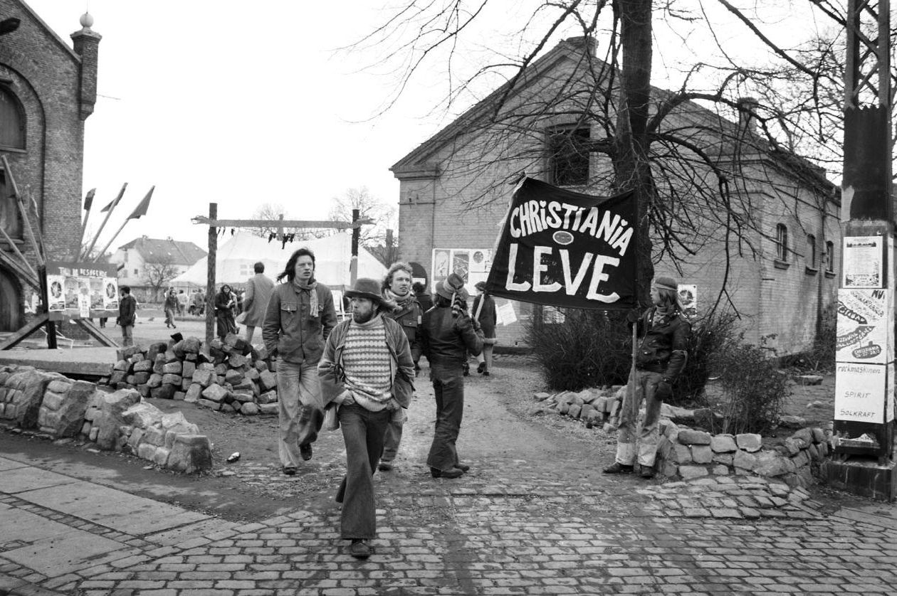 Fristaden Christiania Foto: Steen Jacobsen