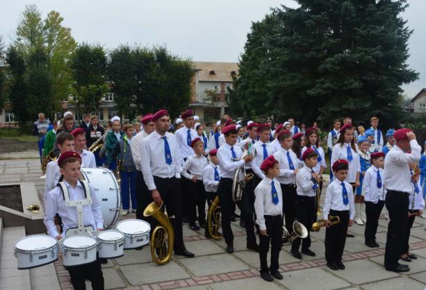 На Пустомитівщині відбувся міжнародний фестиваль духових оркестрів