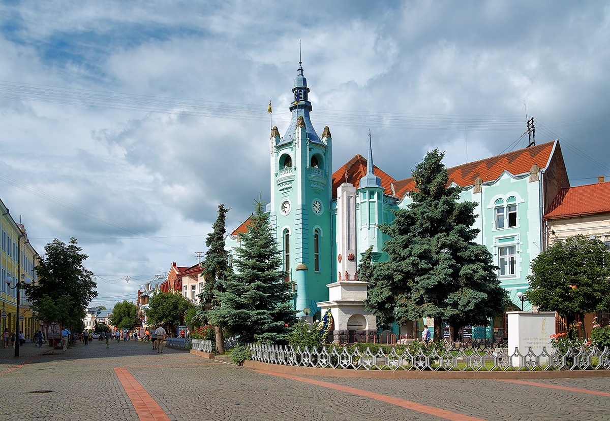 Town Hall of Mukachevo, Western Ukraine
