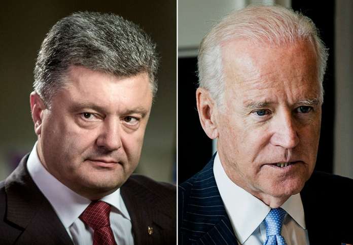 Порошенко і Байден обговорили мінські угоди та санкції проти Росії Порошенко і Байден обговорили мінські угоди та санкції проти Росії