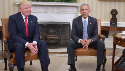 Трамп заявив, що з нетерпінням чекає співпраці з Обамою