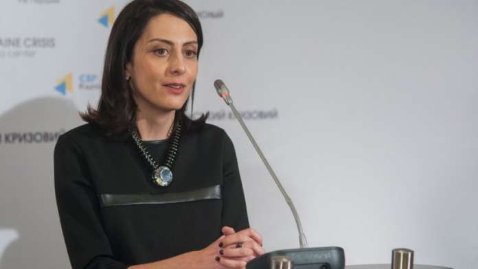 Деканоідзе подала у відставку з посади голови Нацполіції Деканоідзе подала у відставку з посади голови Нацполіції
