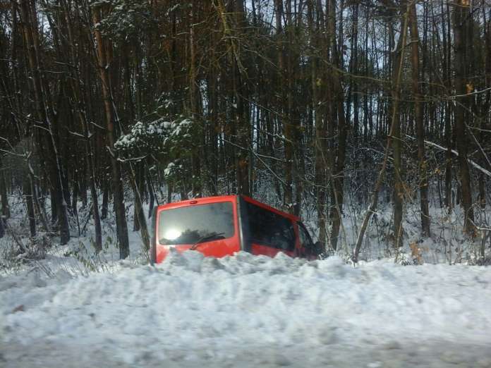 Як сніг вплинув на статистику ДТП у Львові Як сніг вплинув на статистику ДТП у Львові