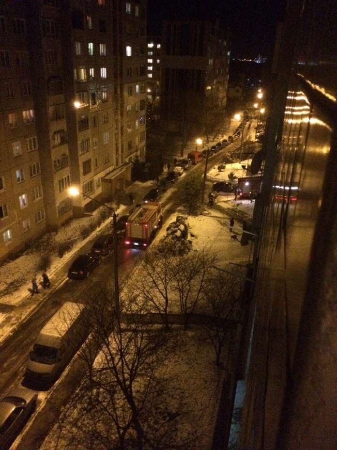У Львові трапилася пожежа (Фото) У Львові трапилася пожежа (Фото)