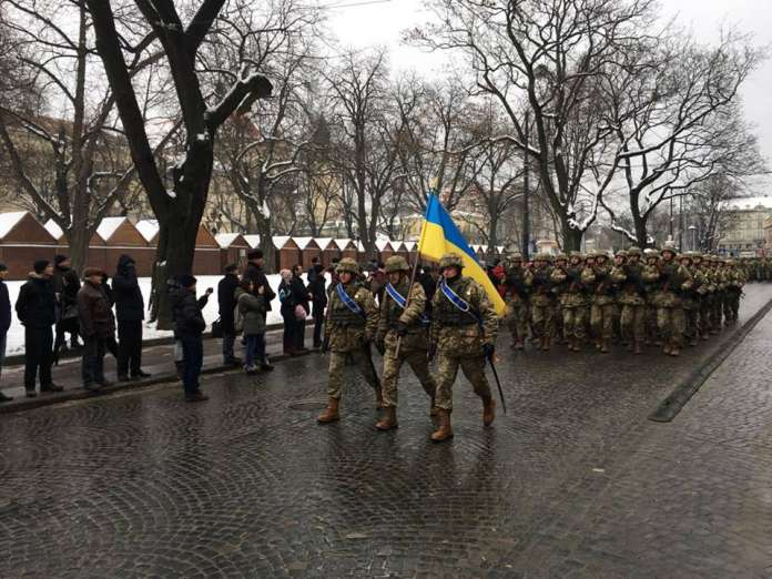 У Львові стартував «Марш захисників України» У Львові стартував «Марш захисників України»