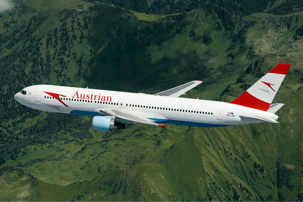 Austrian Airlines відкриють нічні рейси з Відня до Одеси та Львова