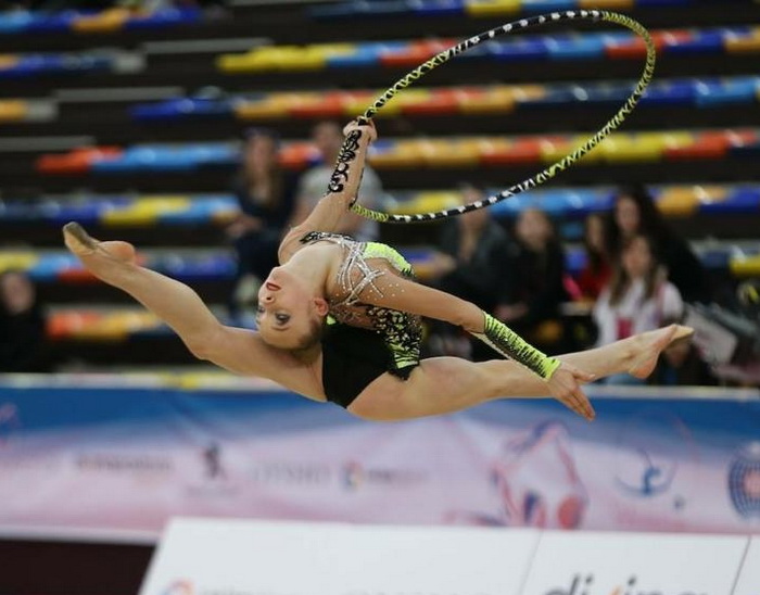 Юна українська гімнастка виборола усі золоті нагороди міжнародного турніру