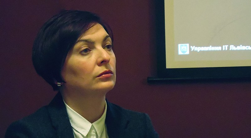 Керівник управління інвестицій Львівської міської ради Ольга Сивак. Фото: Дивись.info