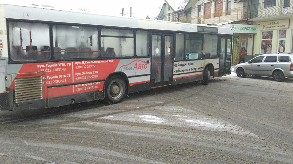 У Львові змінили маршрут автобуса №5А