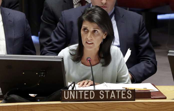 Санкції проти Росії діятимуть, доки РФ не поверне Україні контроль над Кримом, – постпред США Санкції проти Росії діятимуть, доки РФ не поверне Україні контроль над Кримом, – постпред США