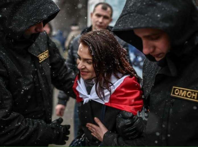 Що відбувалося вчора у Мінську (фото) Що відбувалося вчора у Мінську (фото)