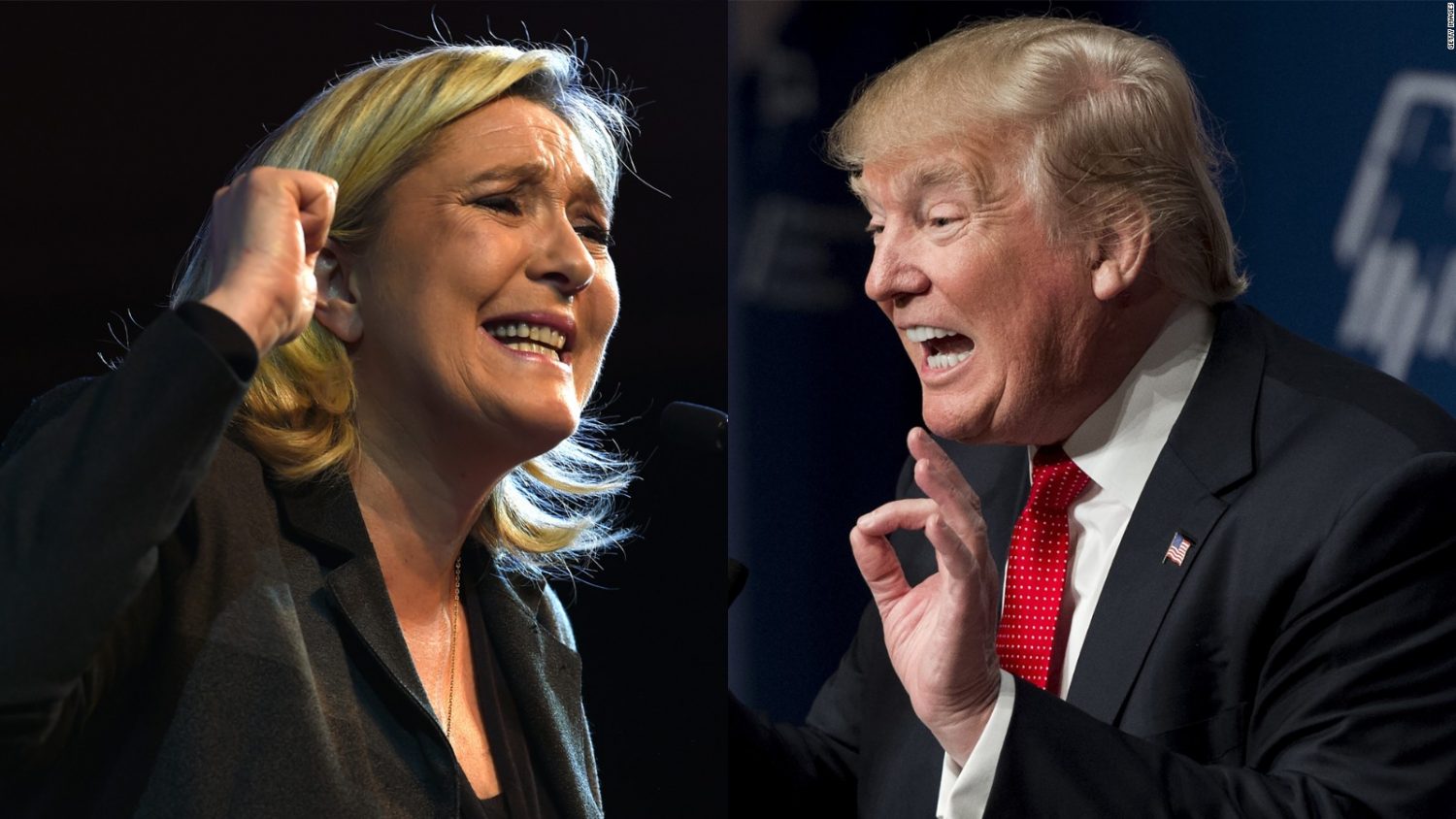 Трамп висловив підтримку Ле Пен на французьких виборах