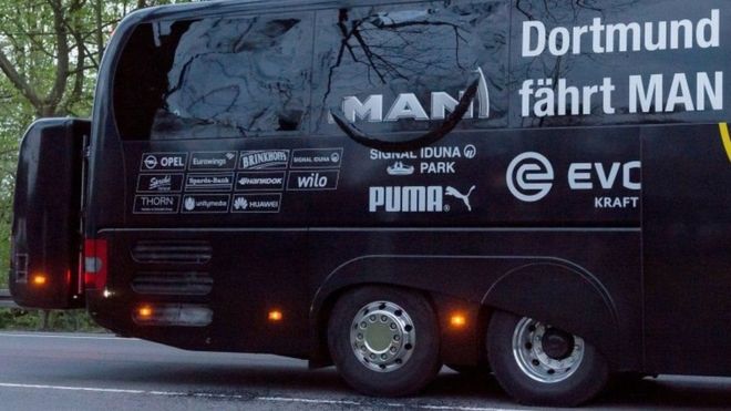 У нападі на автобус футболістів «Боруссії» підозрюють громадянина Росії