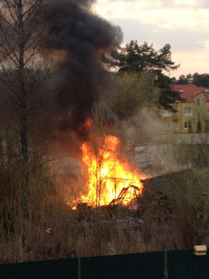 У Львові пожежа (фото) У Львові пожежа (фото)