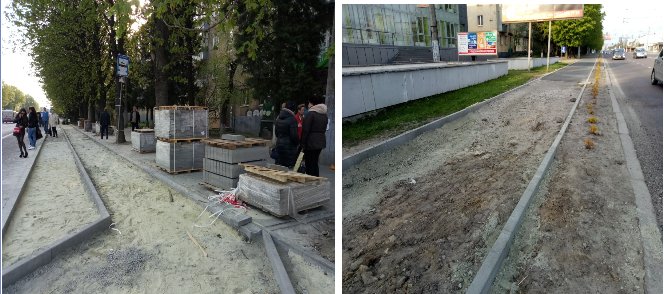У всіх районах Львова розпочато роботи з ремонту двориків та доріг