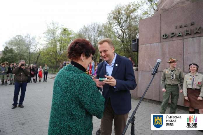 У Львові відзначили двох із найстарших представників Пласту У Львові відзначили двох із найстарших представників Пласту