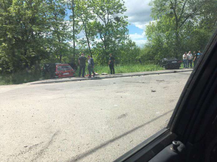 Внаслідок ДТП біля Львова дві автівки вилетіли у кювет (фото) Внаслідок ДТП біля Львова дві автівки вилетіли у кювет (фото)