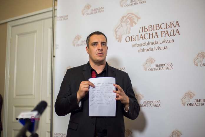 Облрада проголосує за звернення, яке вимагали націоналісти, – Ганущин Облрада проголосує за звернення, яке вимагали націоналісти, – Ганущин
