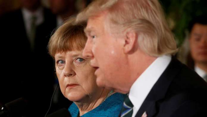 Меркель не бачить у Трампі надійного партнера Меркель не бачить у Трампі надійного партнера