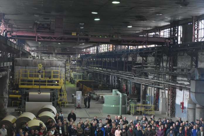 На Львівщині відновив роботу завод, що не працював 2,5 роки На Львівщині відновив роботу завод, що не працював 2,5 роки