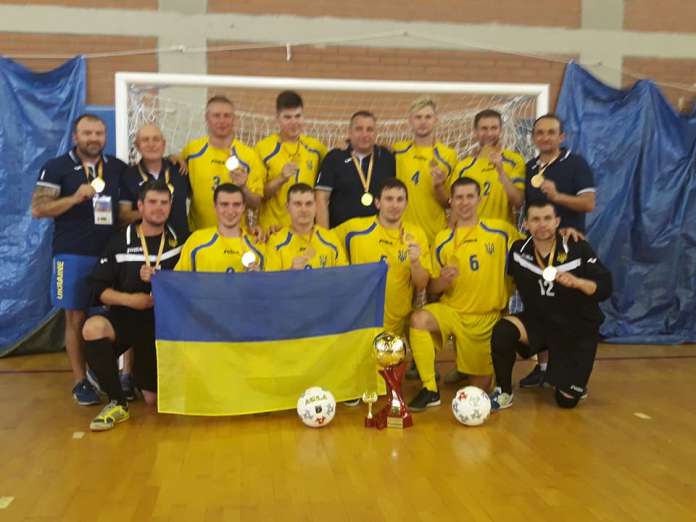 Збірна України виборола золото чемпіонату світу з футзалу серед гравців з вадами зору Збірна України виборола золото чемпіонату світу з футзалу серед гравців з вадами зору