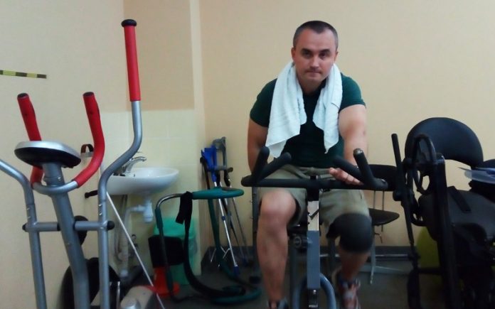 У військовому шпиталі Західного регіону розповіли, як реабілітують бійців У військовому шпиталі Західного регіону розповіли, як реабілітують бійців