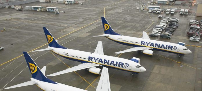 Ryanair призупинив продаж квитків в Україну Ryanair призупинив продаж квитків в Україну