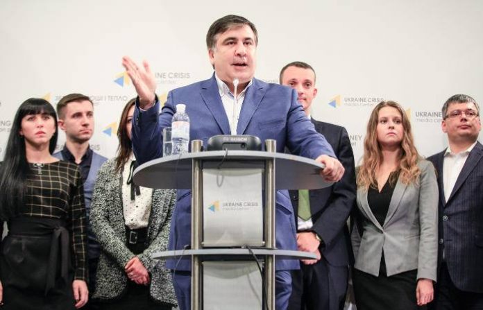 КВУ закликав НАЗК перевірити діяльність партії Саакашвілі КВУ закликав НАЗК перевірити діяльність партії Саакашвілі