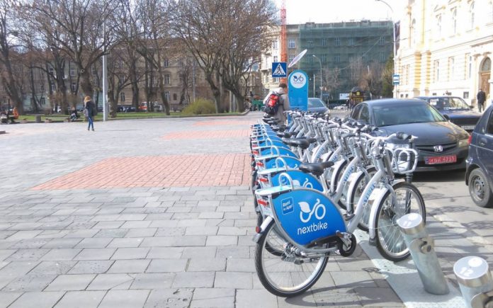 У Львові велопрокатом NextBike скористалося вже понад 10 тисяч людей У Львові велопрокатом NextBike скористалося вже понад 10 тисяч людей