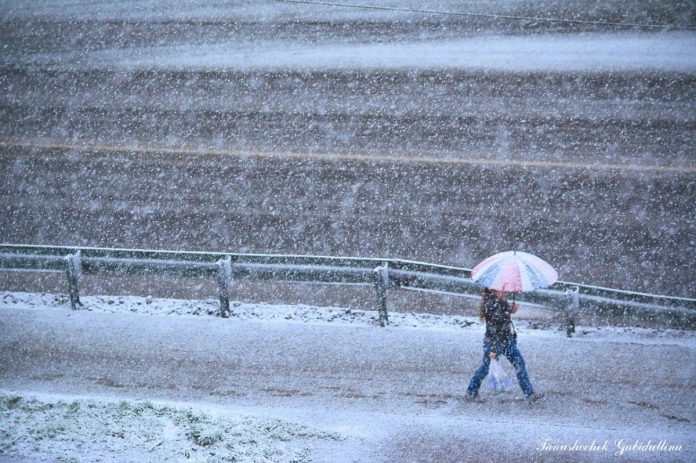 У Львові вже працює снігоприбиральна техніка (фото) У Львові вже працює снігоприбиральна техніка (фото)