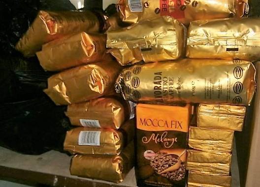 За тиждень львівські митники на кордоні вилучили 300 кілограмів контрабандної кави