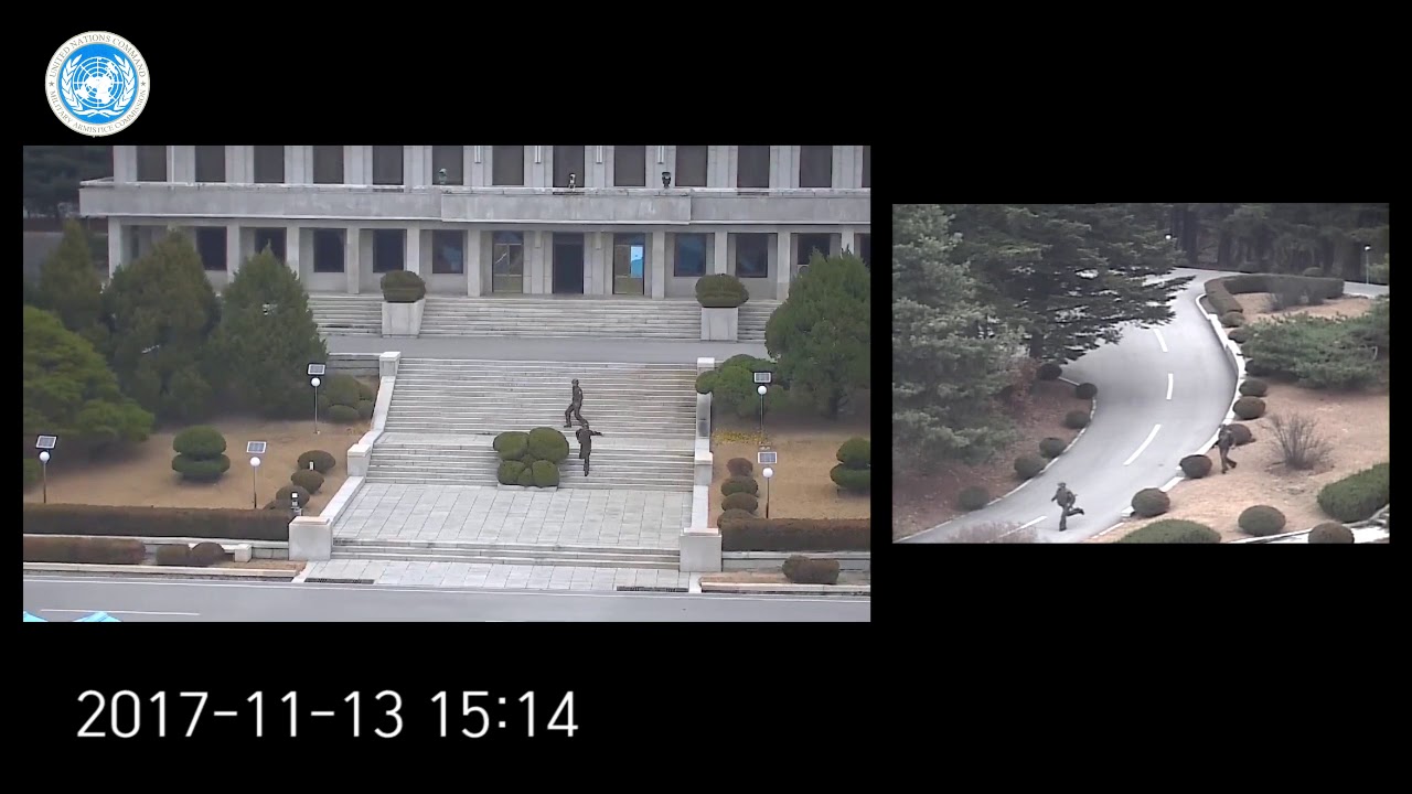 До мережі потрапило відео втечі солдата КНДР у Південну Корею