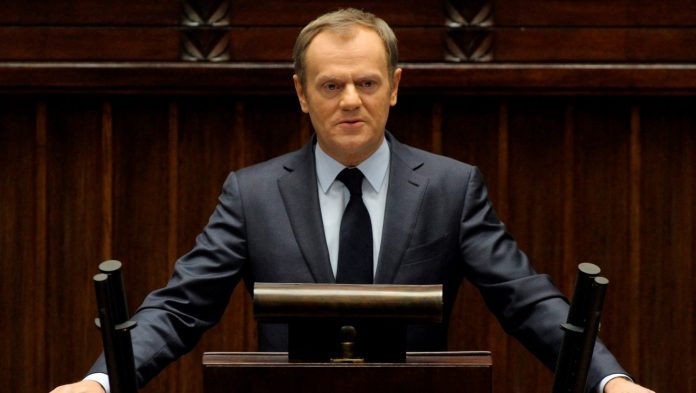 Президент Євроради Туск відреагував на погіршення відносин України і Польщі Президент Євроради Туск відреагував на погіршення відносин України і Польщі