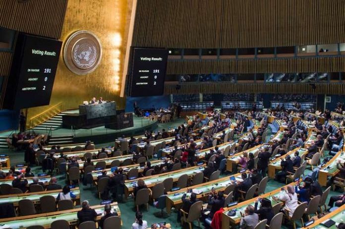 Генасамблея ООН прийняла оновлену резолюцію щодо Криму Генасамблея ООН прийняла оновлену резолюцію щодо Криму