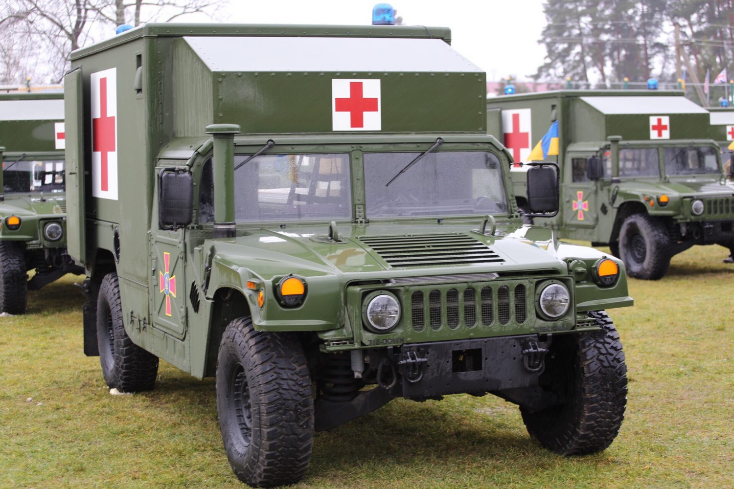 Медицинские автомобили армии
