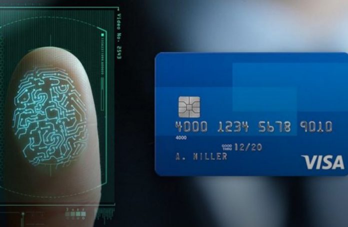 VISA вбудовує в платіжні картки сканер відбитку пальця VISA вбудовує в платіжні картки сканер відбитку пальця