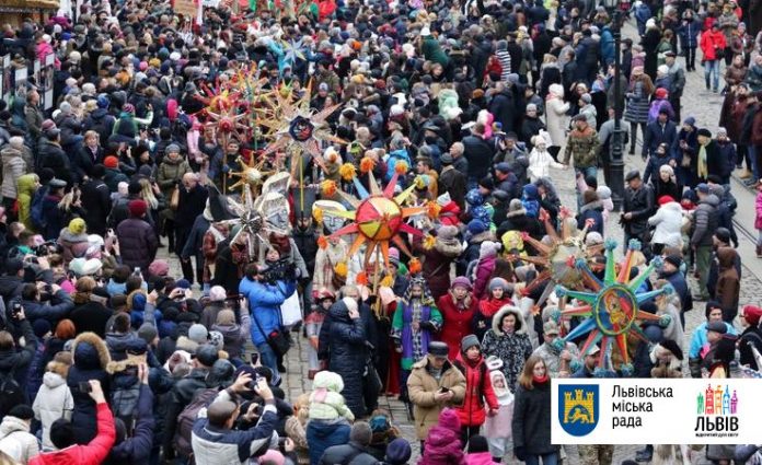 Центром Львова пройшла традиційна Хода звіздарів Центром Львова пройшла традиційна Хода звіздарів