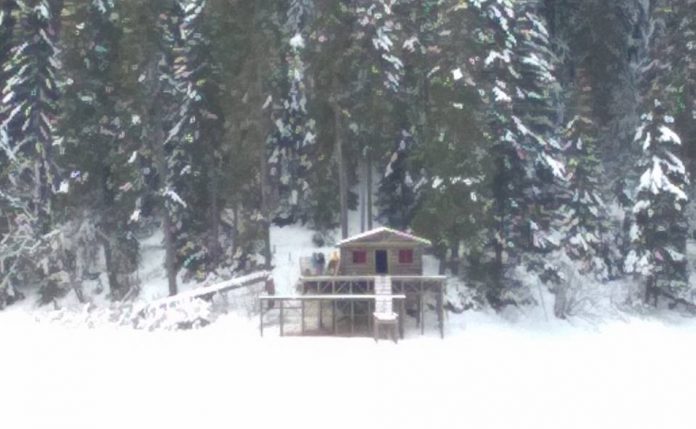 На Синевирі спорудили будиночок для героя останнього фільму Жана Рено На Синевирі спорудили будиночок для героя останнього фільму Жана Рено