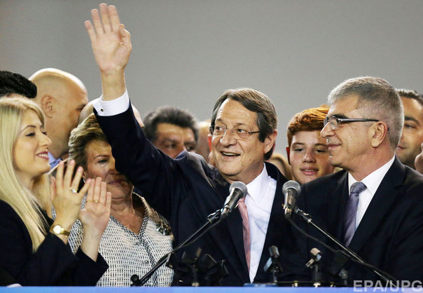 Вибори на Кіпрі: перемогу здобув чинний президент