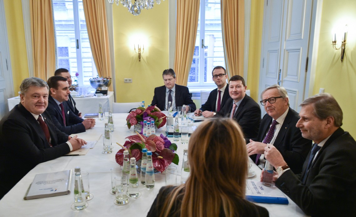 Президент України провів зустріч з Президентом Європейської Комісії