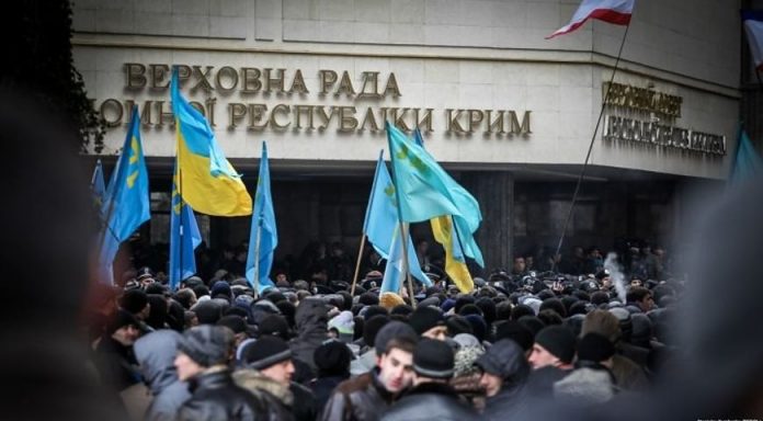 В Україні офіційно визнають 26 лютого Днем спротиву Криму російській окупації В Україні офіційно визнають 26 лютого Днем спротиву Криму російській окупації
