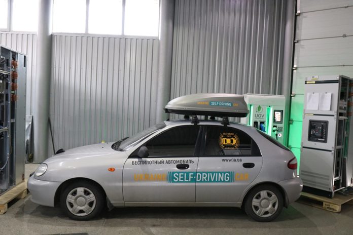 Українська компанія розробила безпілотне авто на базі Lanos Українська компанія розробила безпілотне авто на базі Lanos