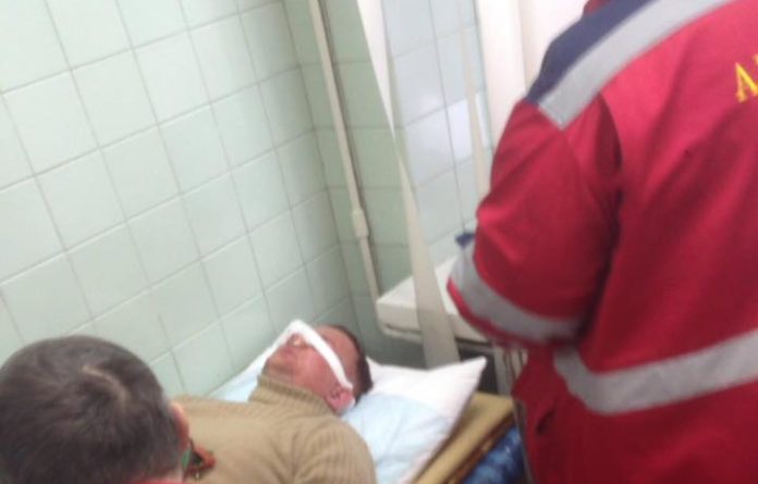 Нардепа Левченка побили на акції проти забудови Нардепа Левченка побили на акції проти забудови
